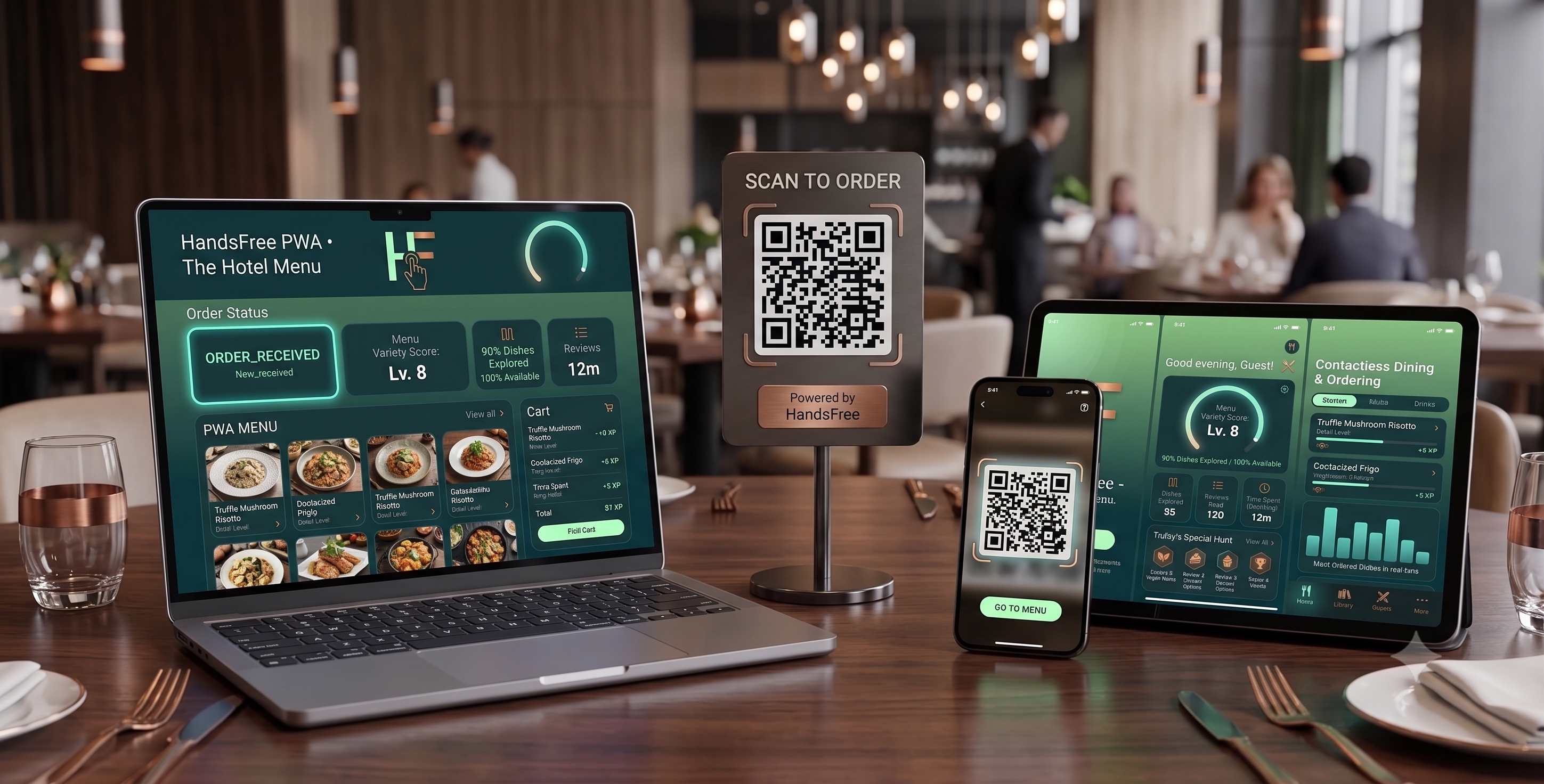 handsFree Website Demo