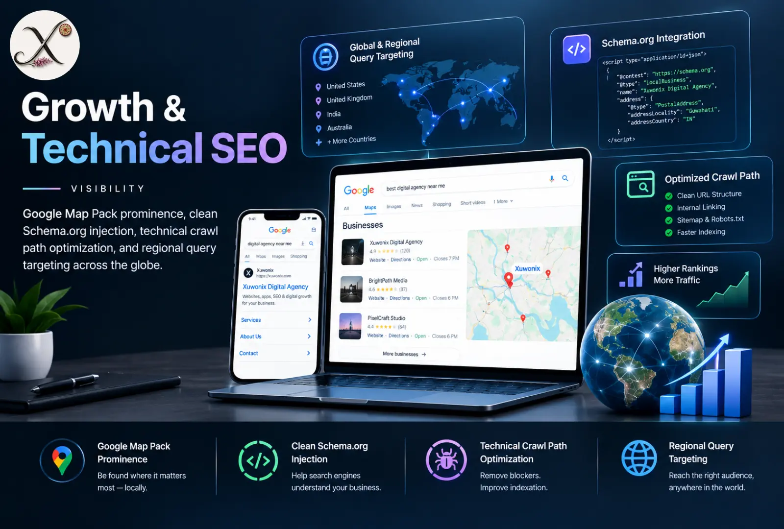 Growth & Technical SEO Service Banner